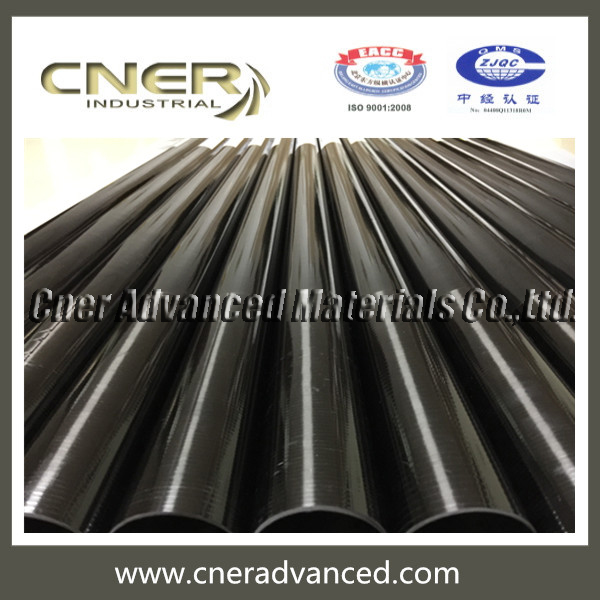 Light weight carbon fibre tapered tube for vacuum gutter cleaning pole
