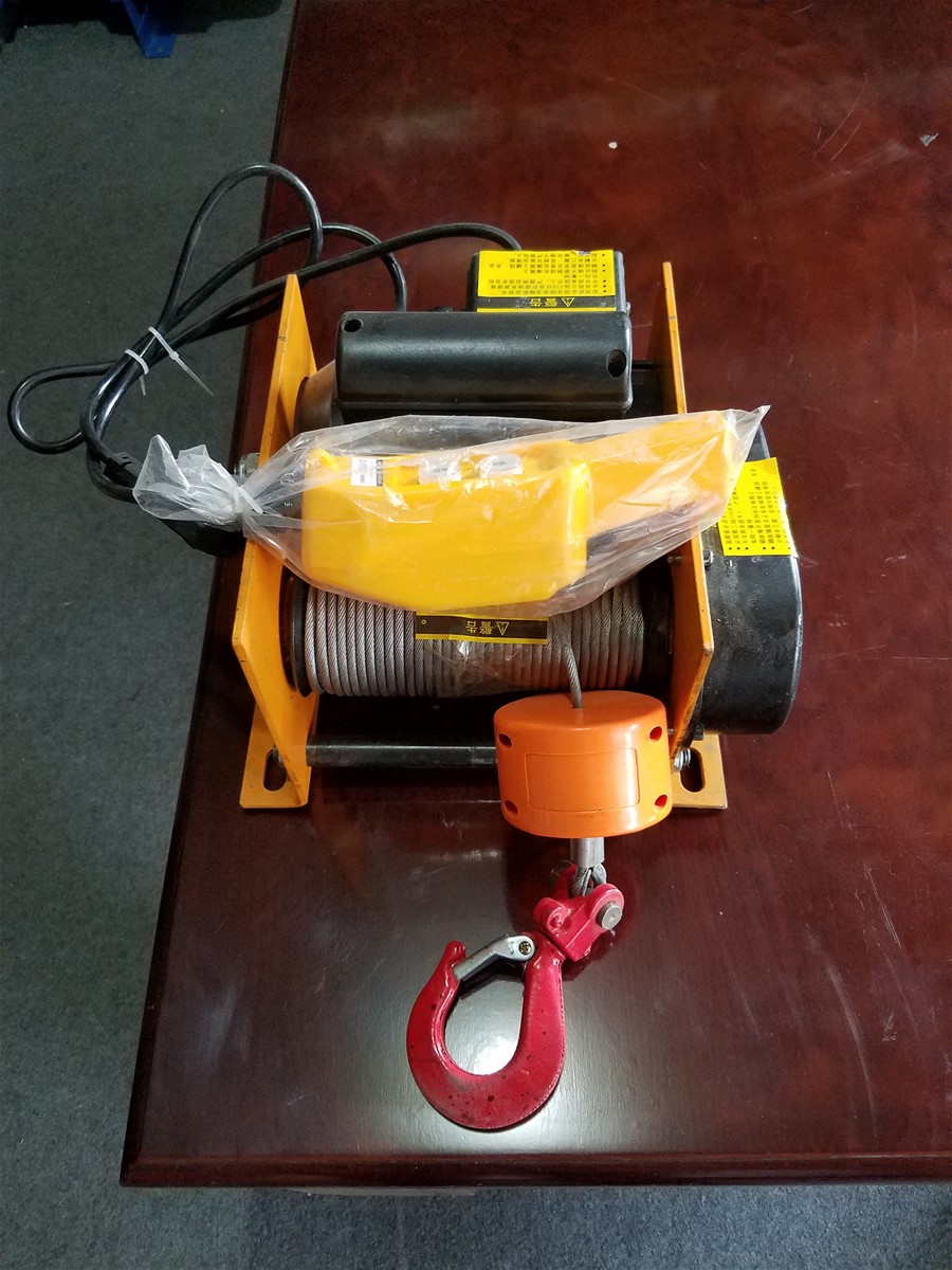 China Manufacturer PA Wire Rope Mini Electric Hoist Mini Electric Winch