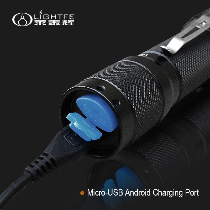 Portable Rechargeable Flashlight