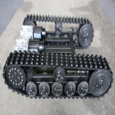 Rubber track chasis DPDLSJ100 for200Kg with motors