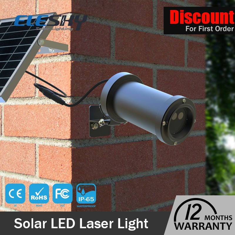 best selling products color changing solar laser light with CE certificate