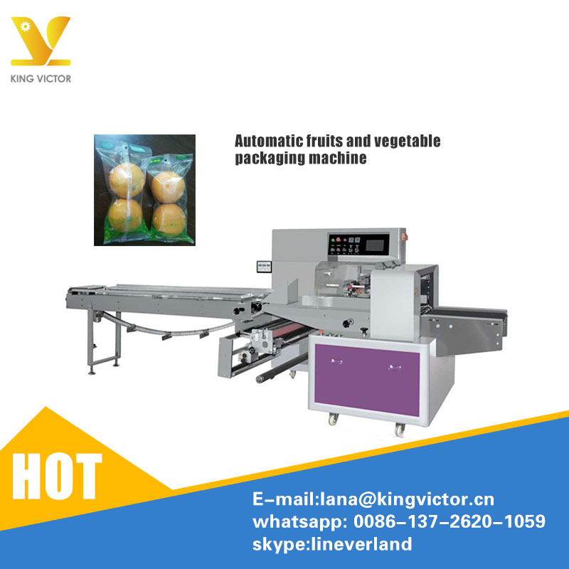 Horizontal Packaging Machine for vegetable and Fruit Packaging