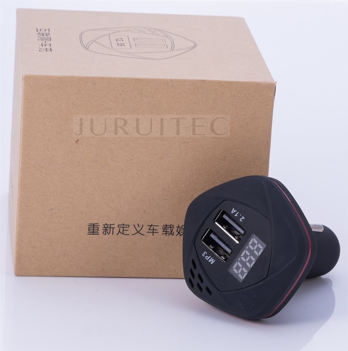 FM Transmitter Buletooth USB Car Charger Music Display Mobile Phone Car Charger