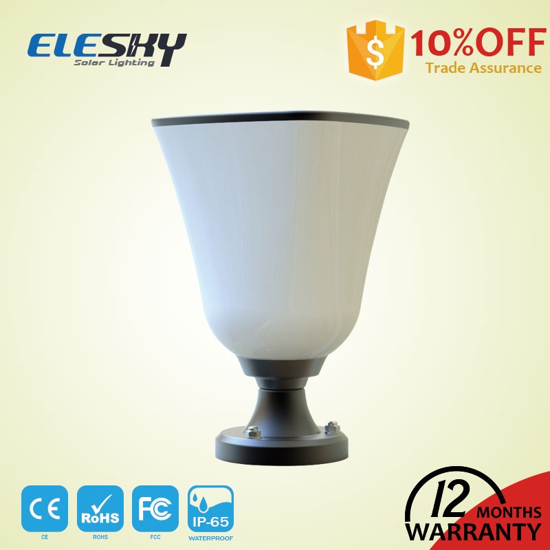 Rechargeable environmental protection solar garden lights with high quality