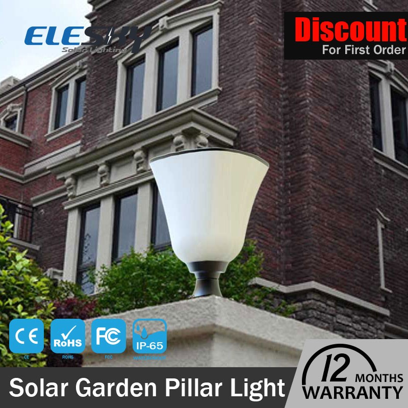 Rechargeable environmental protection solar garden lights with high quality