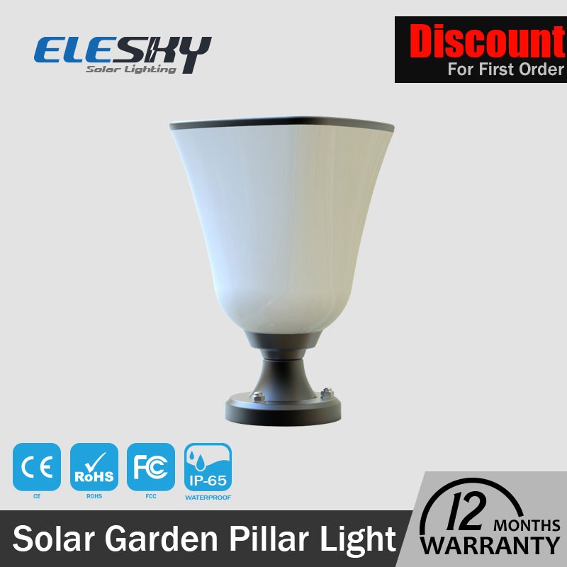 Rechargeable environmental protection solar garden lights with high quality
