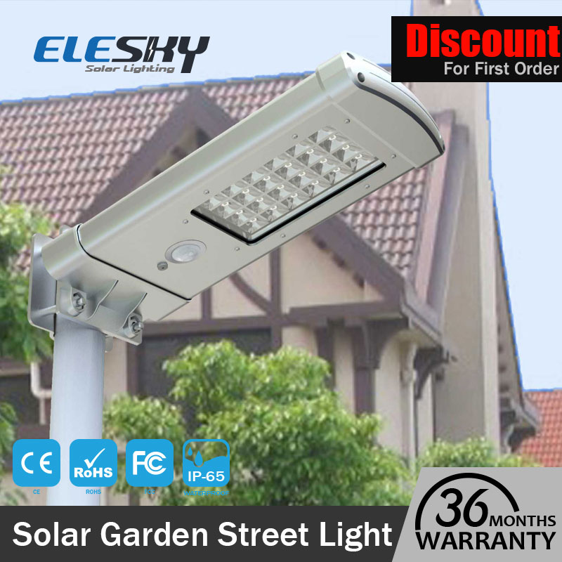High efficiency FCC approved street solar light for driveway with great price