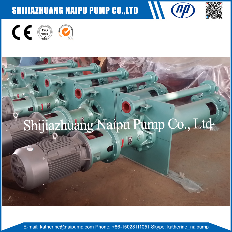 SP China Manufacturer Vertical type of Heavy Duty Slurry Pump