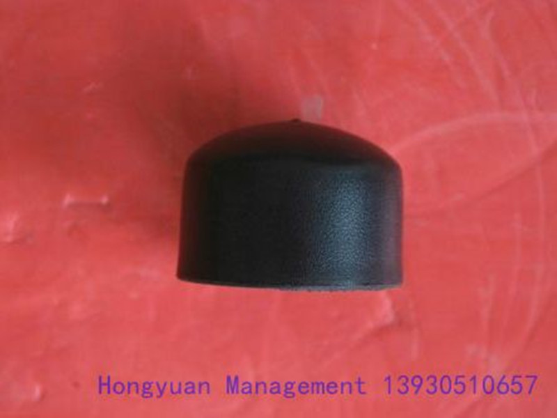 Black Plastic Pipe Fitting PE Injection Molding Socket Cap