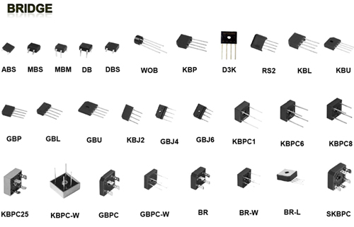 Kt Kingtronics diode and bridge rectifires