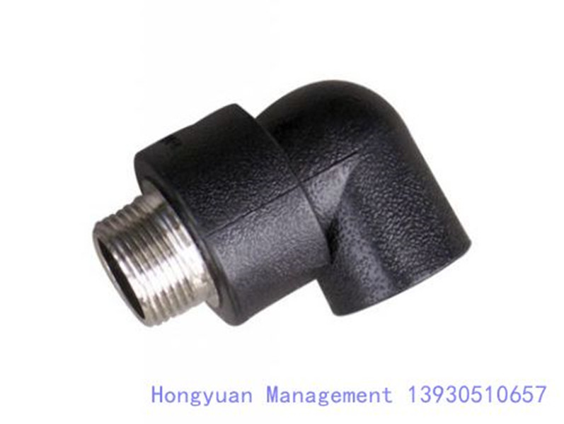 PE Copper Outside Thread Elbow Pipe Fitting