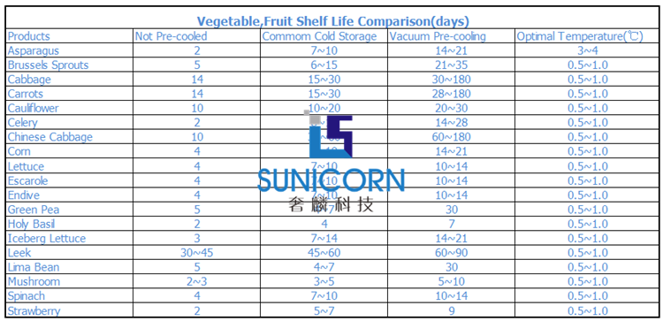 Vegetable vacuum cooling machinevacuum cooler procooling machine