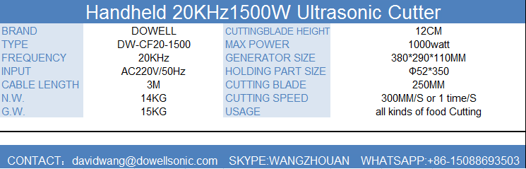 ultrasonic ultrasound food cutting machine bread cake cutter