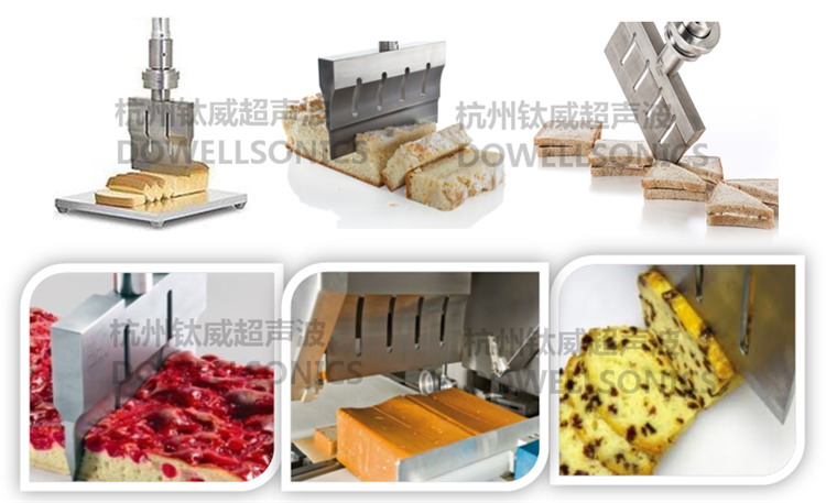 ultrasonic ultrasound food cutting machine bread cake cutter