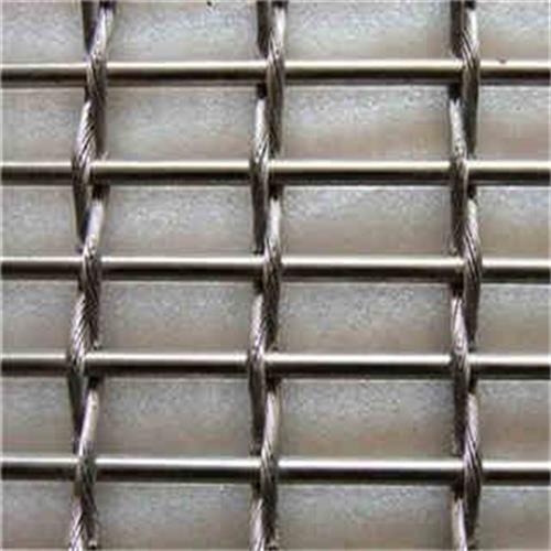 Decorative Metal Wire Mesh Facade Cladding