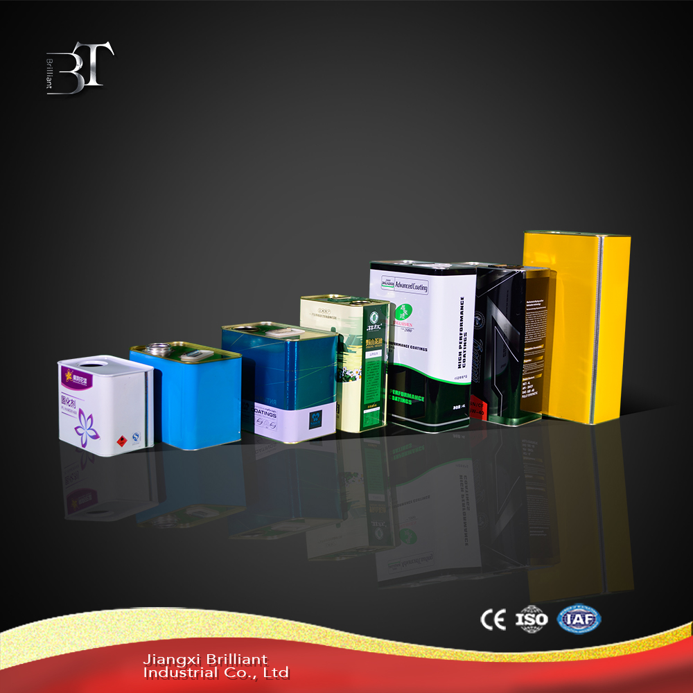 Hot sale15L square tin can making machine