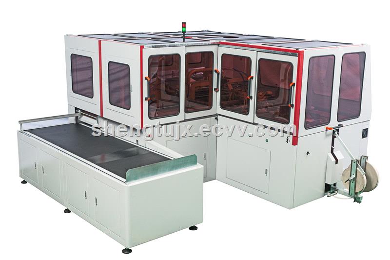 ST036XL Automatic hardcover Case Making Machine for round corner