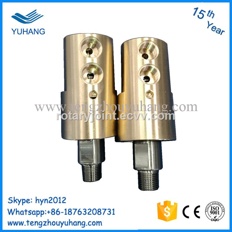 Copper Shell High Speed Hydraulic Water Rotary Joint BSP thread