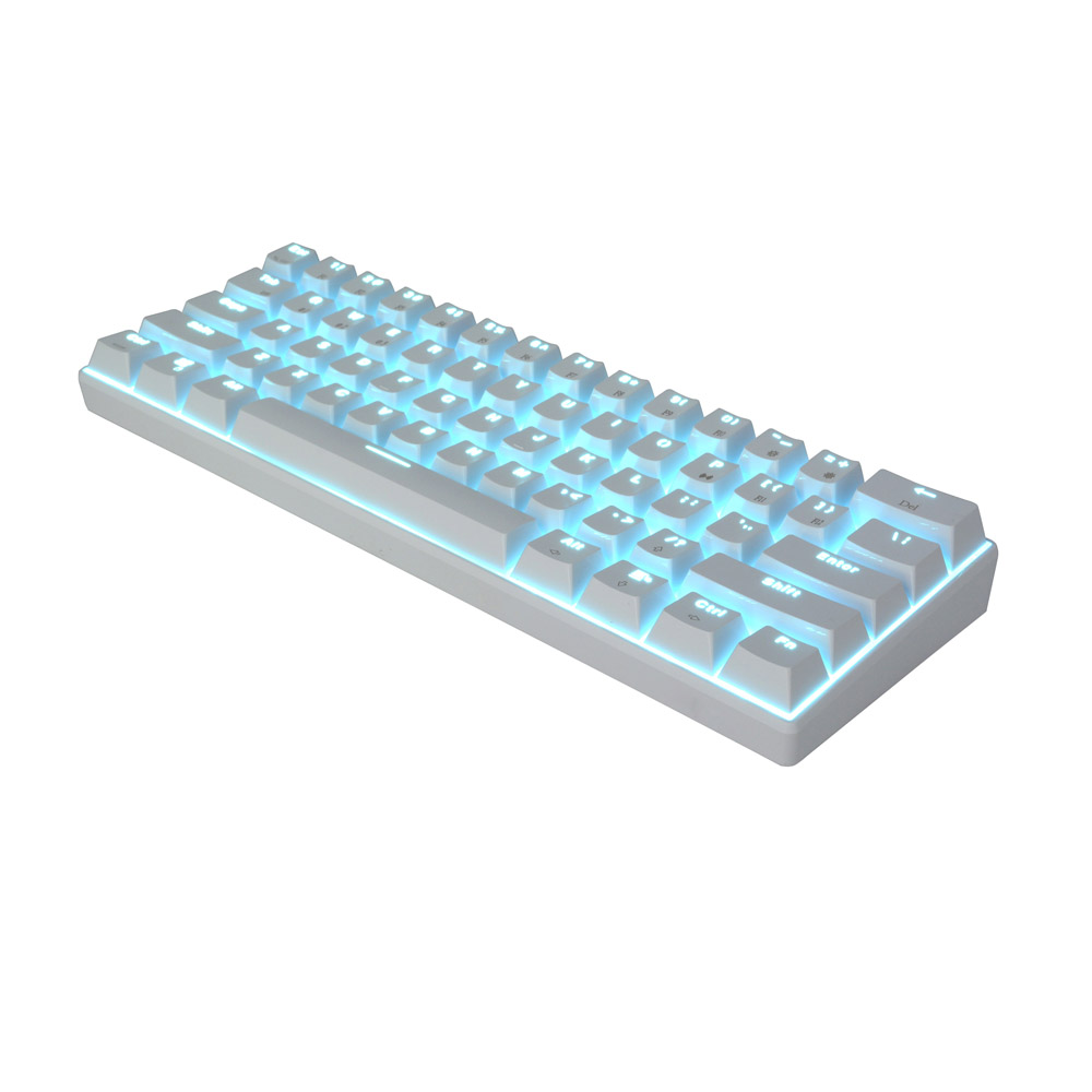 Bluetooth wireless wired double mode mechanical 61 keys gaming keyboard MX key board