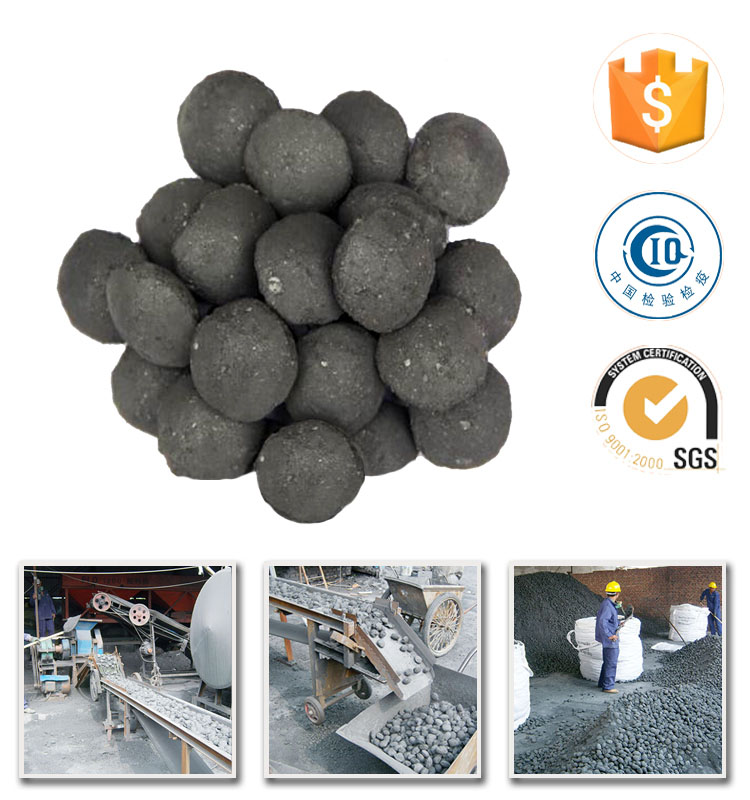 Hengsheng supply Ferro Silicon Briquette Ball FeSi 65 60