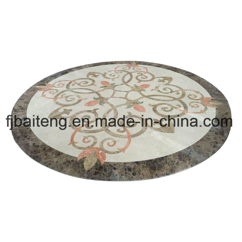 Marble Waterjet Medallion Floor