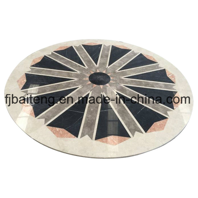 Marble Waterjet Medallion Floor