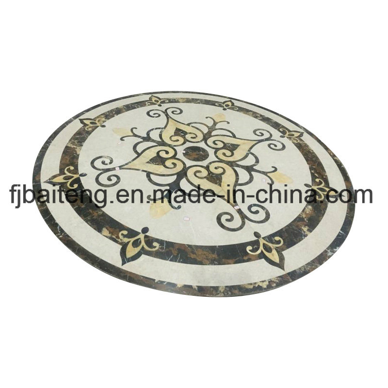 Marble Waterjet Medallion Floor