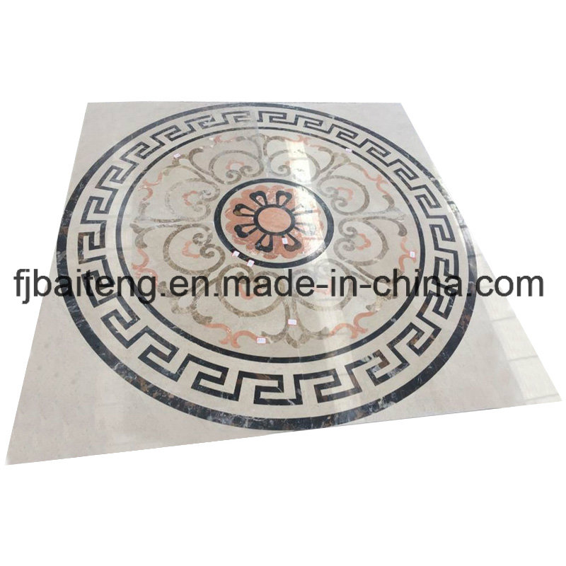Marble Waterjet Medallion Floor