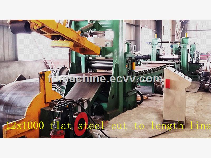 flat steel cut to length line EFCL series