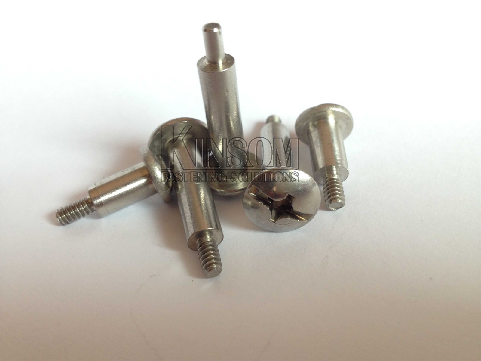 SUS304 ANSI Pan head step special screw bolt passivation for electronics