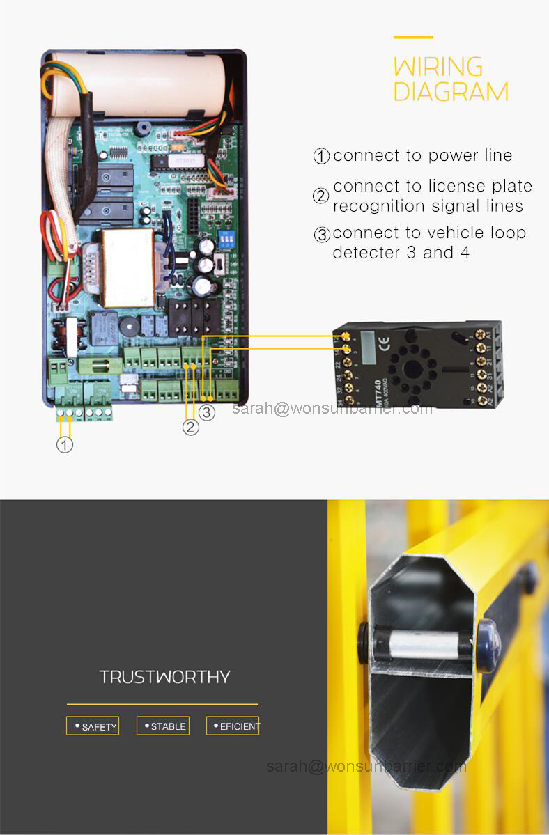 Parking Gates Prices Parking Barrier Remote Control