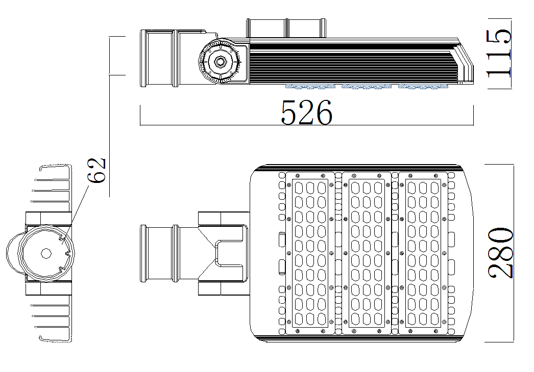 5 Years Warranty 150W Led Street Light