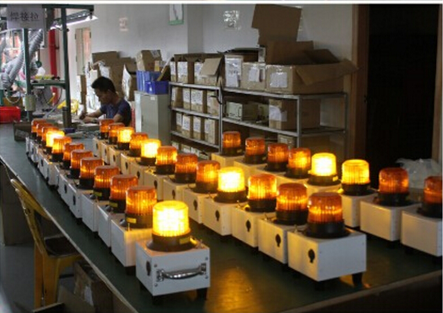 Hot Sales Roadway Traffic Light With LED Beacon Warning Light