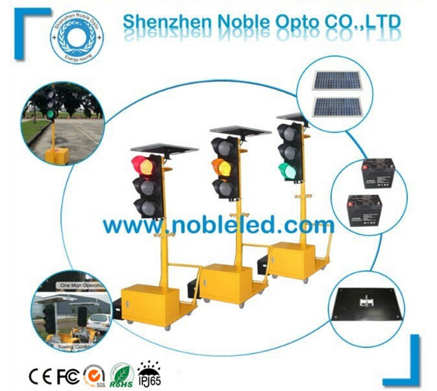 Easy Installation 200mm Road Safety Directional PortableTraffic Lights On Sale