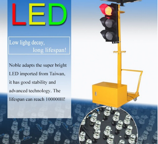 Top Quality Portable Traffic Light LED Traffic Signal Light