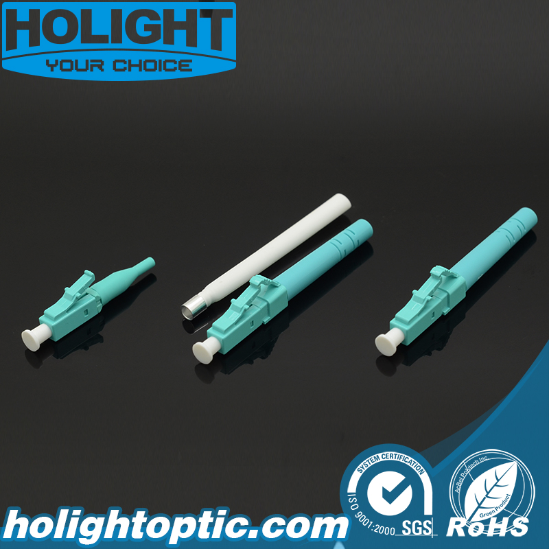 Fiber Optic Connector LC 09mm 20mm 30mm Om3 Aqua 