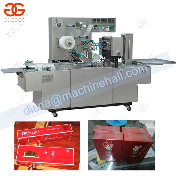 GGB-200B Cellophane Playing Cards Packing Machine|Cigarettes Box Film Overwrapping Machine