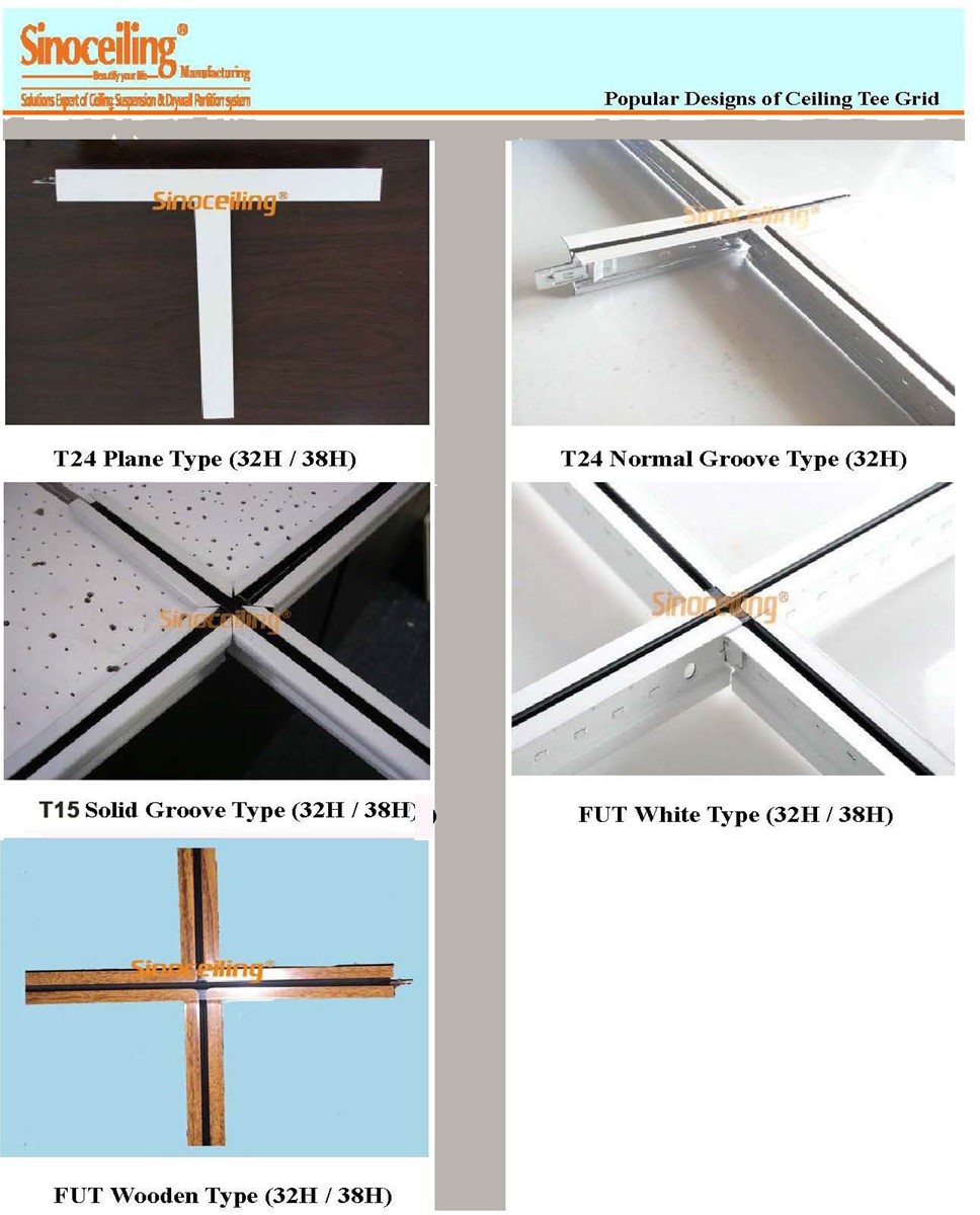 False Ceiling Tee Bar Ultraline Ceiling Grids Suspension