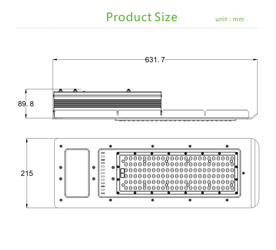 110LMW Osram Chip Meanwell driver 5 years warranty 150W led street light