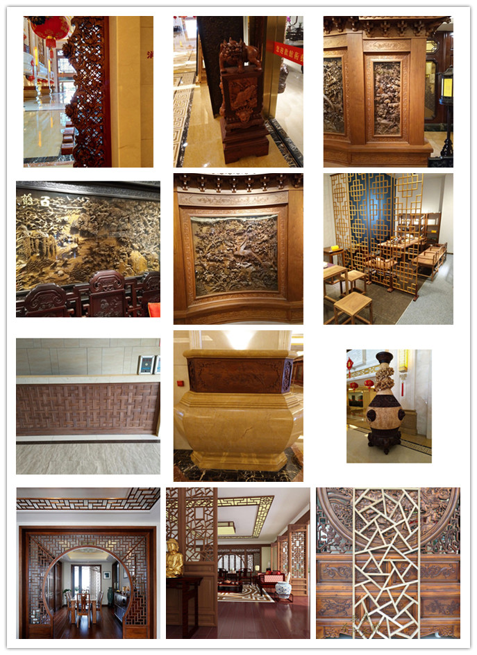 Antique Wood Carving Decoration