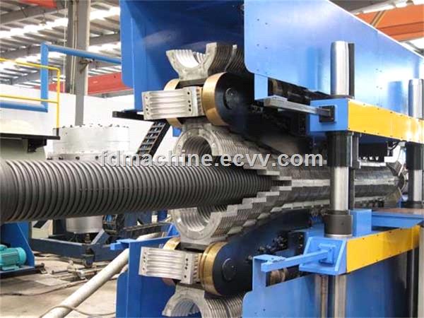CNC progressed corrugated pipe production line forming machine