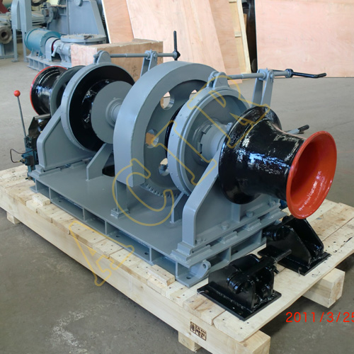 Electric Hydraulic Diesel Engine Operated Anchor Windlass with Single Double Gypsies for Ship Boat