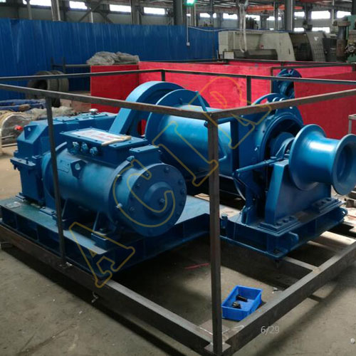 Electric Hydraulic Diesel Operated Anchor Winch