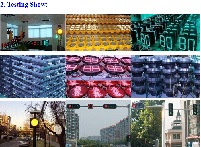 Vehicle Access Control 200mm Cross and Arrow Traffic Signal Light