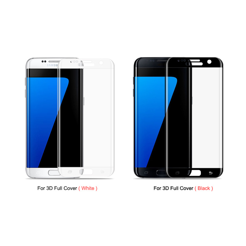 Tempered Glass Screen Protector 3D Curved Full Cover For Samsung Galaxy S7 edge