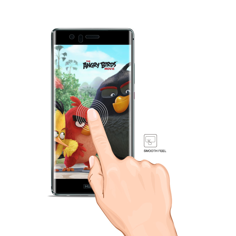 Tempered Glass Screen Protector 3D curved Full cover For Huawei P9 033MM