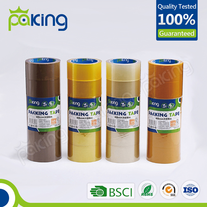 China manufacture of brown color packing tape with low price