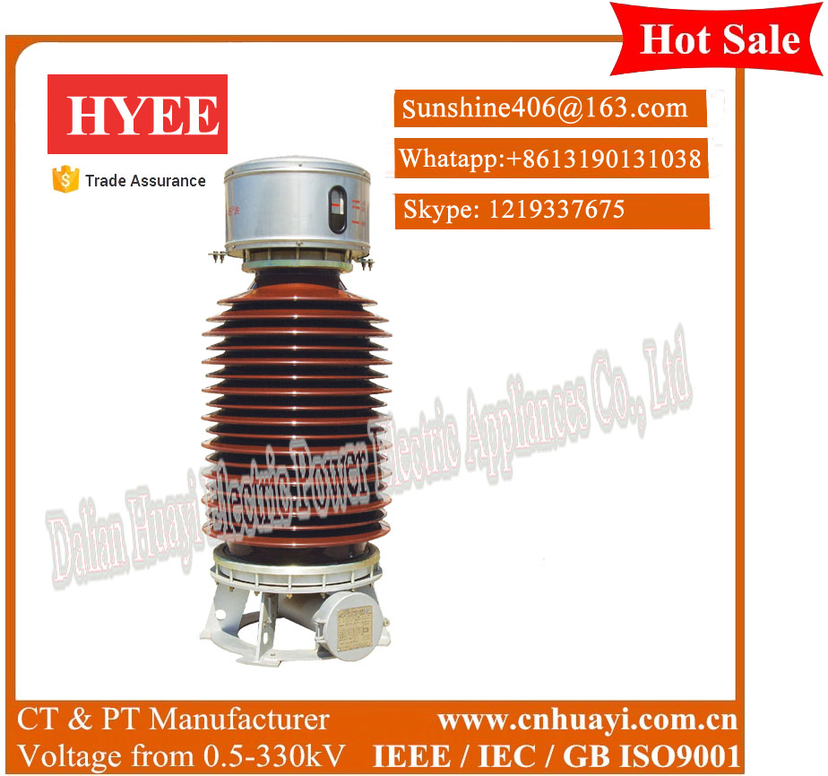 110kv voltage transformer 126kv voltage transformer VT China supplier