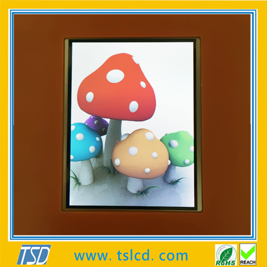 TSD 35 inch transflective TFT LCD 320240 sunlight readable with touch panel