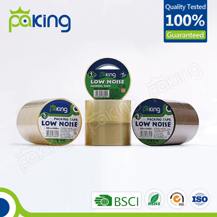 2017 hot new products brown round low noise packing adhesive tape